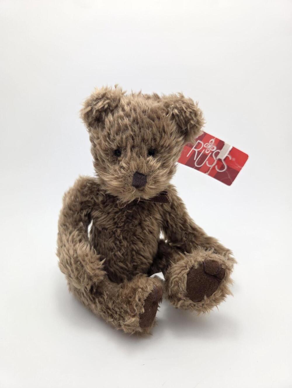 Russ Vintage Brown Teddy Bear Stuffed Animal Plush (6 inch)